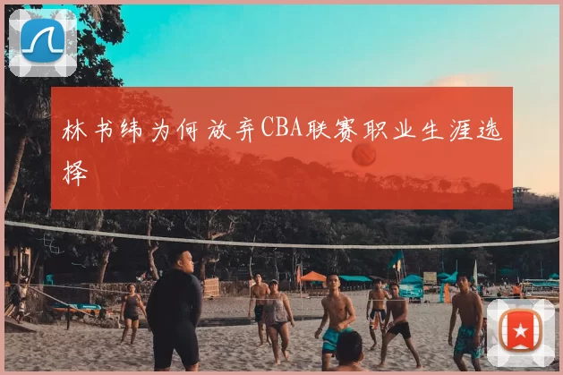 林书纬为何放弃CBA联赛职业生涯选择